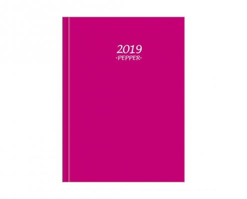 Agenda 2019 Costurada Diária Pepper Rosa Tilibra