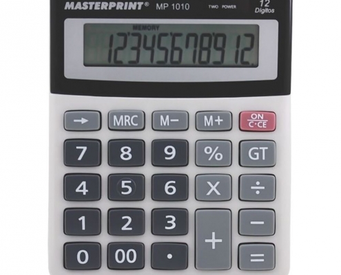 Calculadora de Mesa 12 Dígitos MP 1010 Masterprint