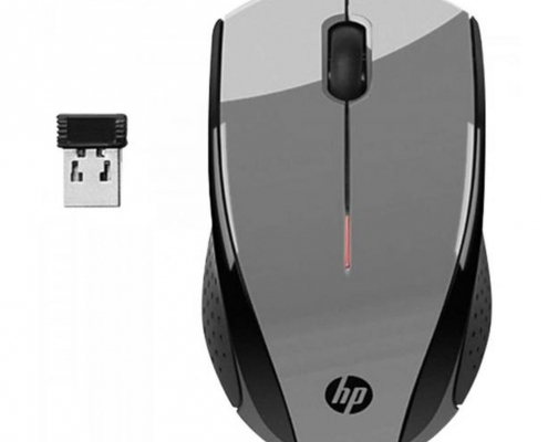 Mouse sem Fio USB 1600dpi X3000 Cinza HP